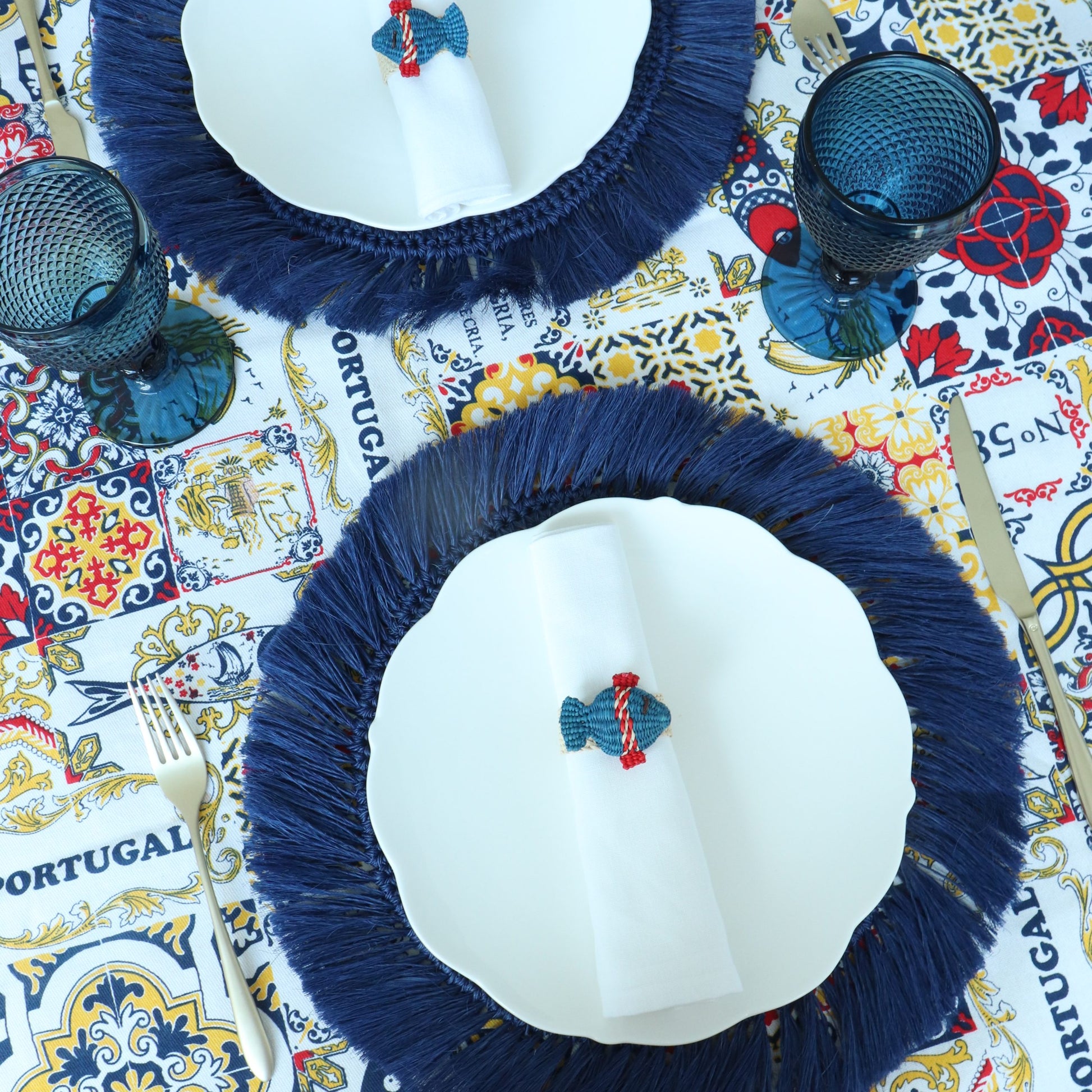 Nautical Fish Napkin Ring image 2