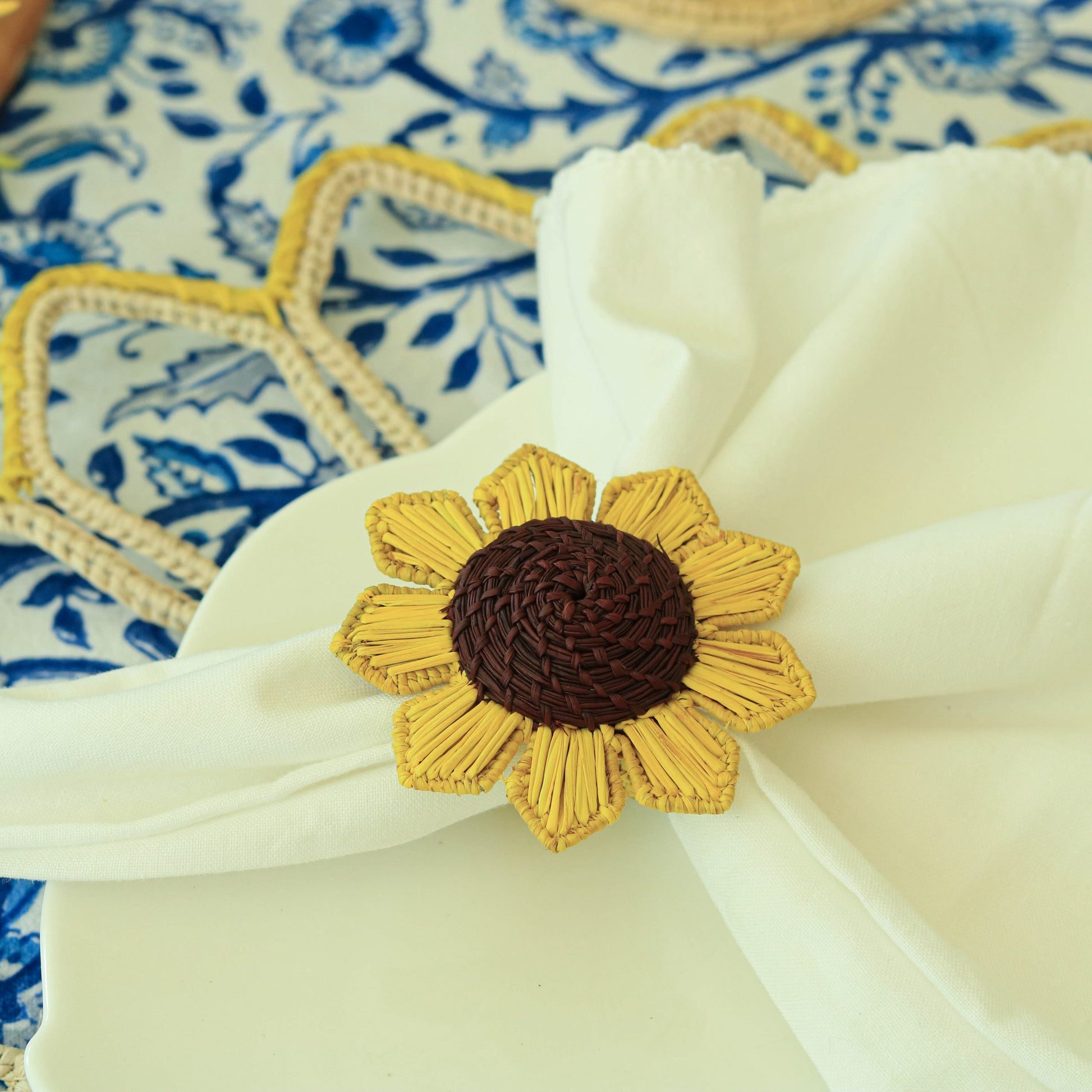 Sunflower Napkin Ring image 2
