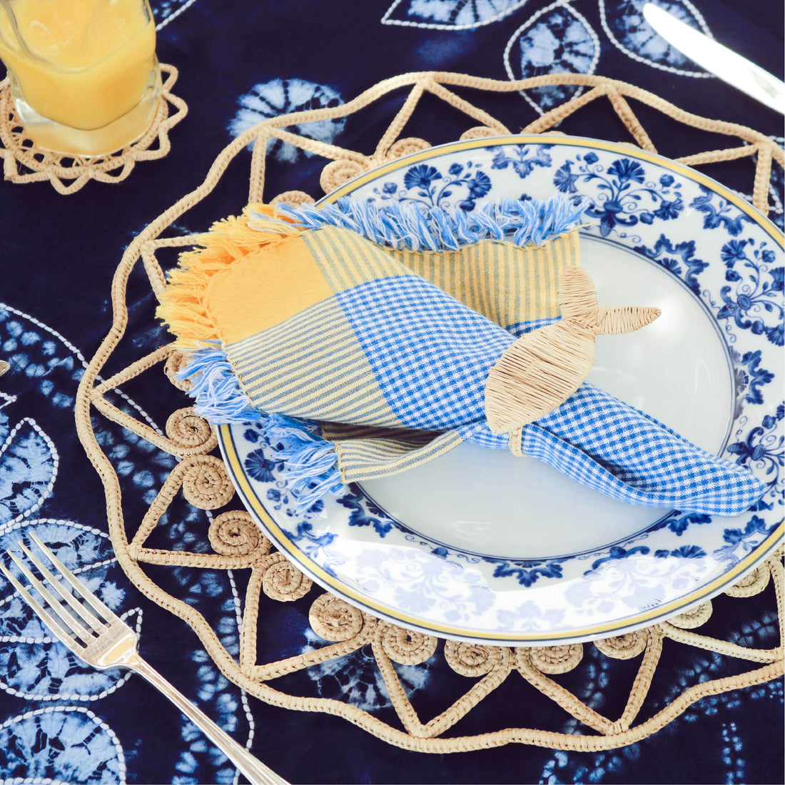 Iraca Fish Napkin Ring image 0