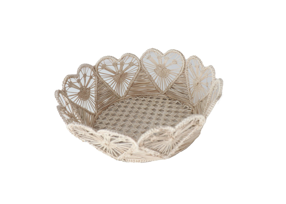 Heart Woven Basket image 0