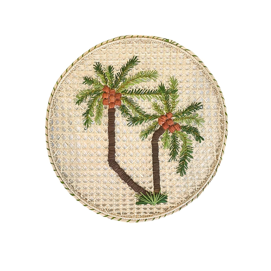 Palm Tree Embroidered Placemat image 0