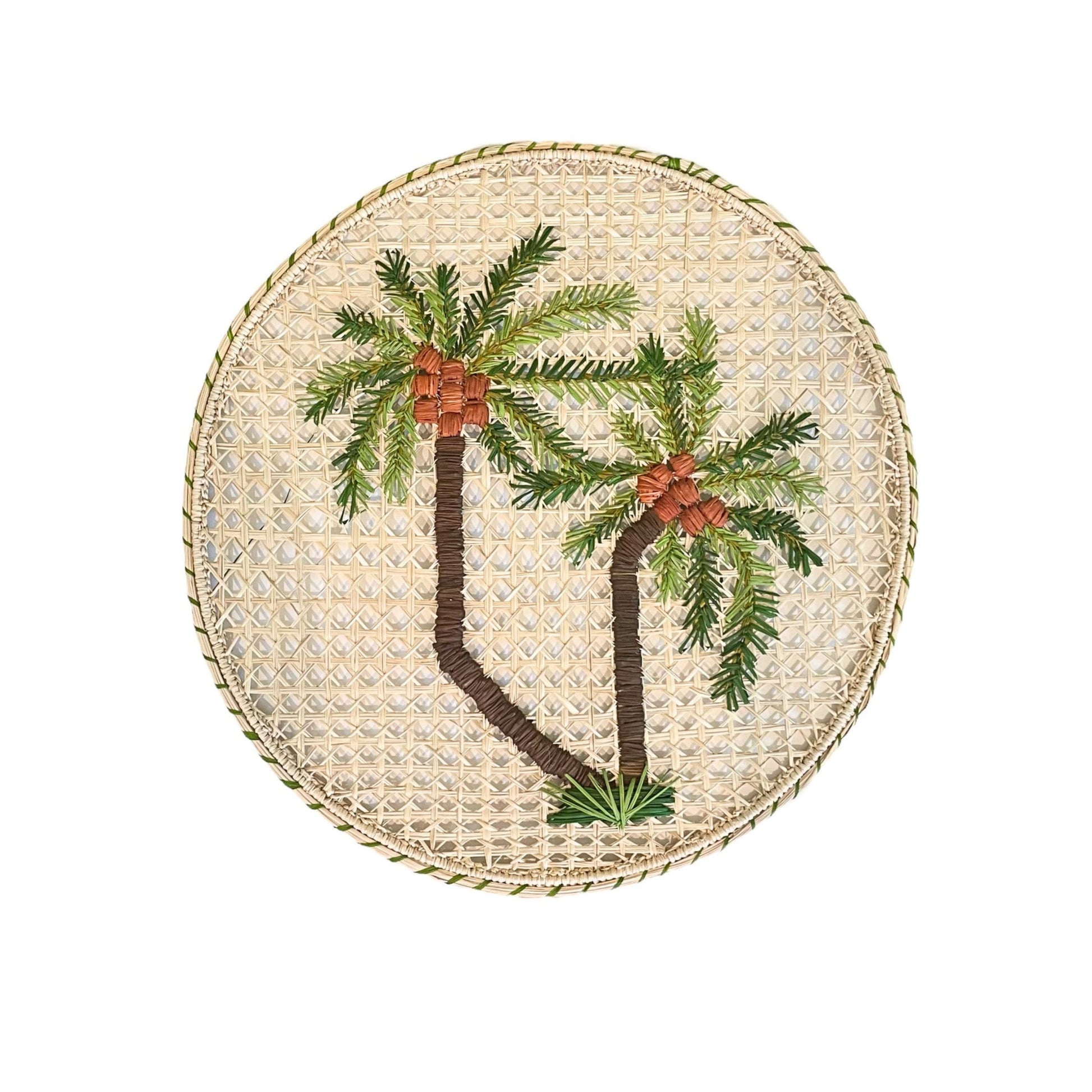 Palm Tree Embroidered Placemat image 0