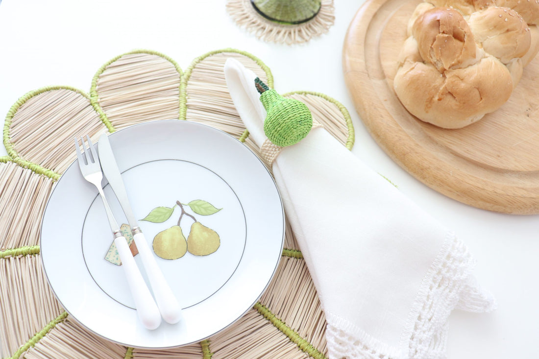 Pear Napkin Ring image 0