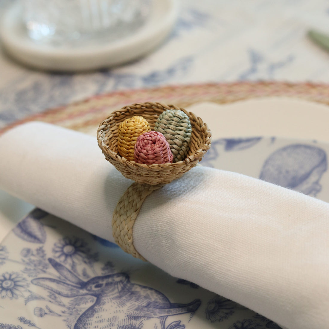 Egg Basket Napkin ring image 0