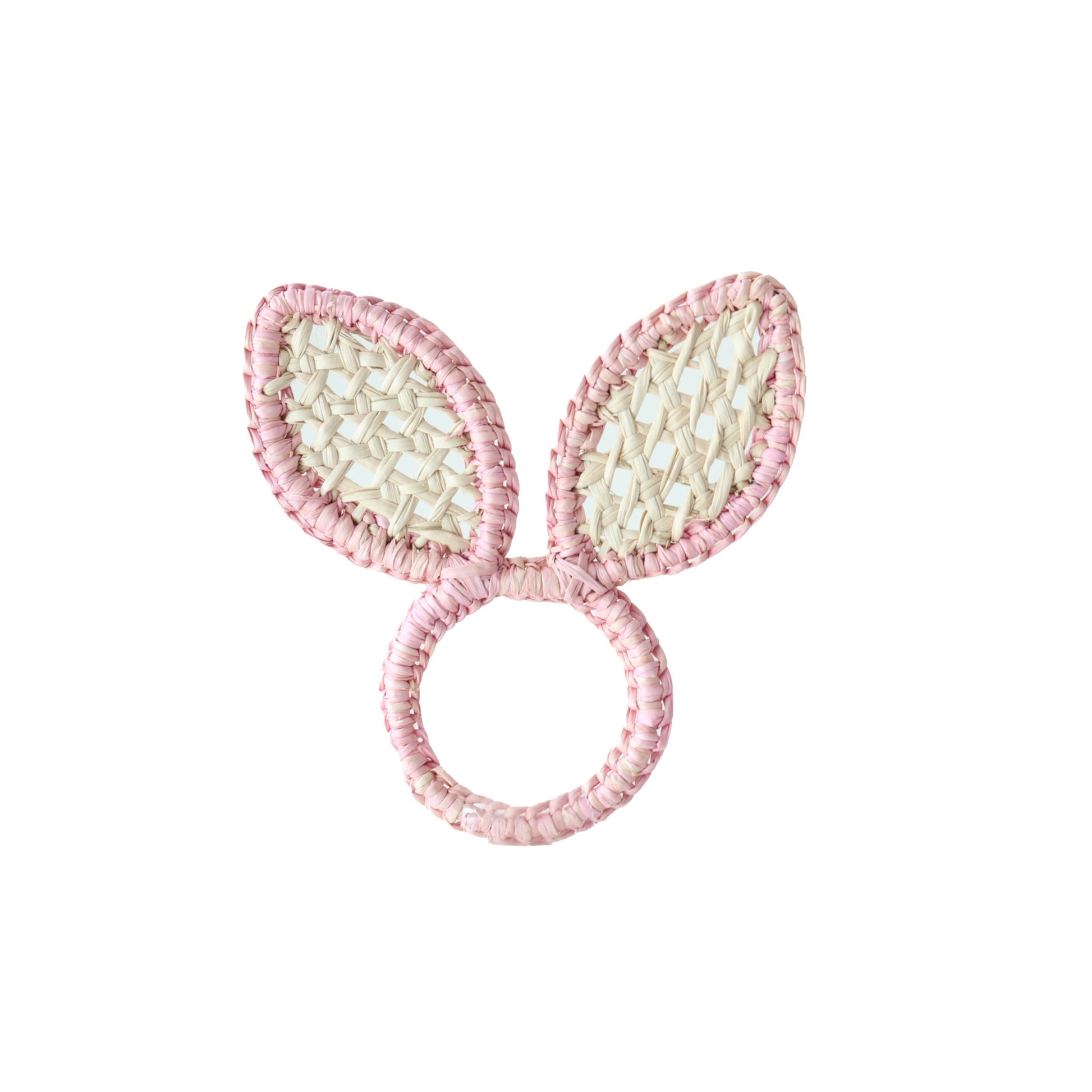 Bunny Ear Napkin Ring - Soft pink image