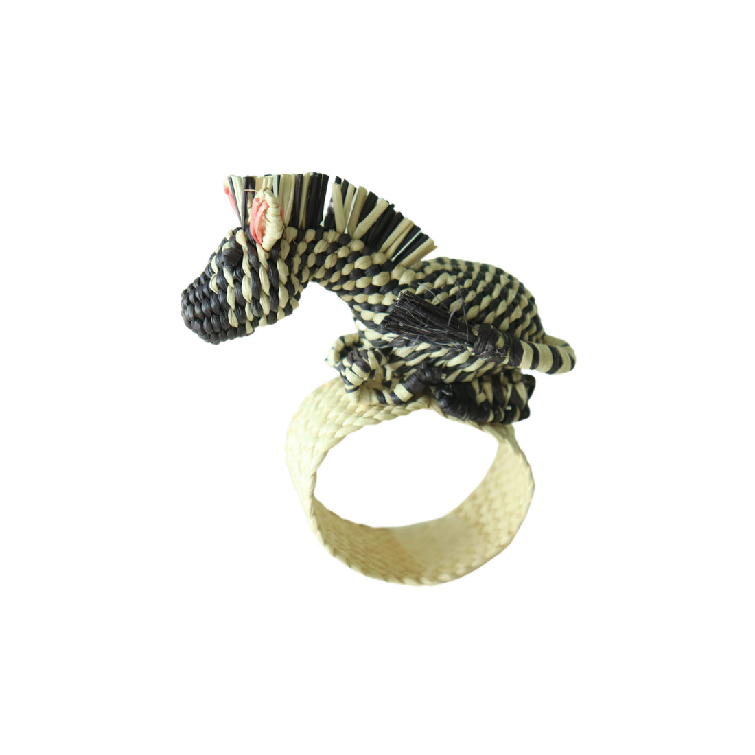 Zebra  Napkin Ring image 0