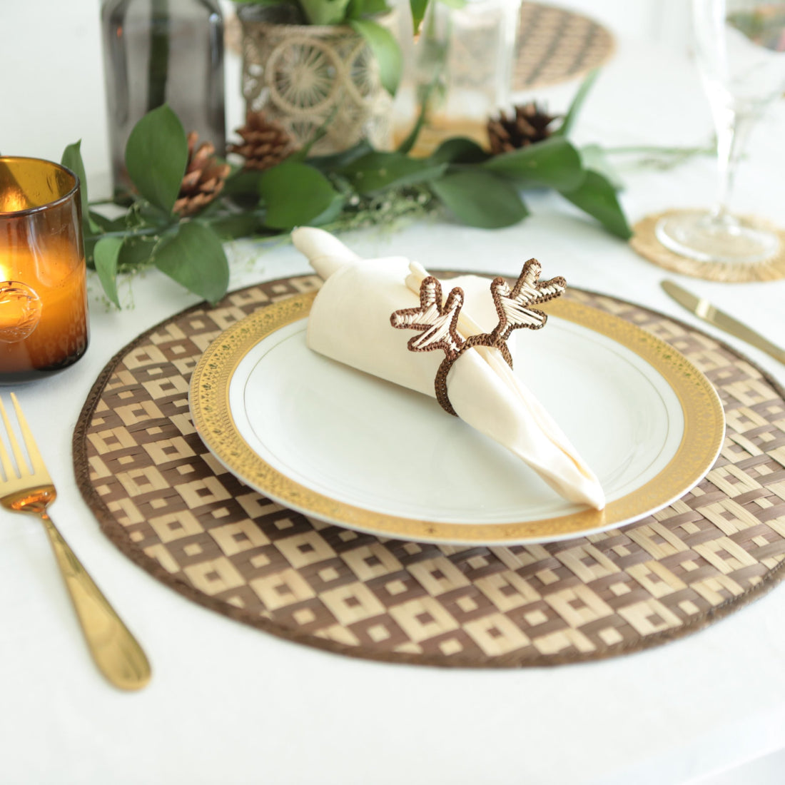 Reindeer Napkin Ring image 0