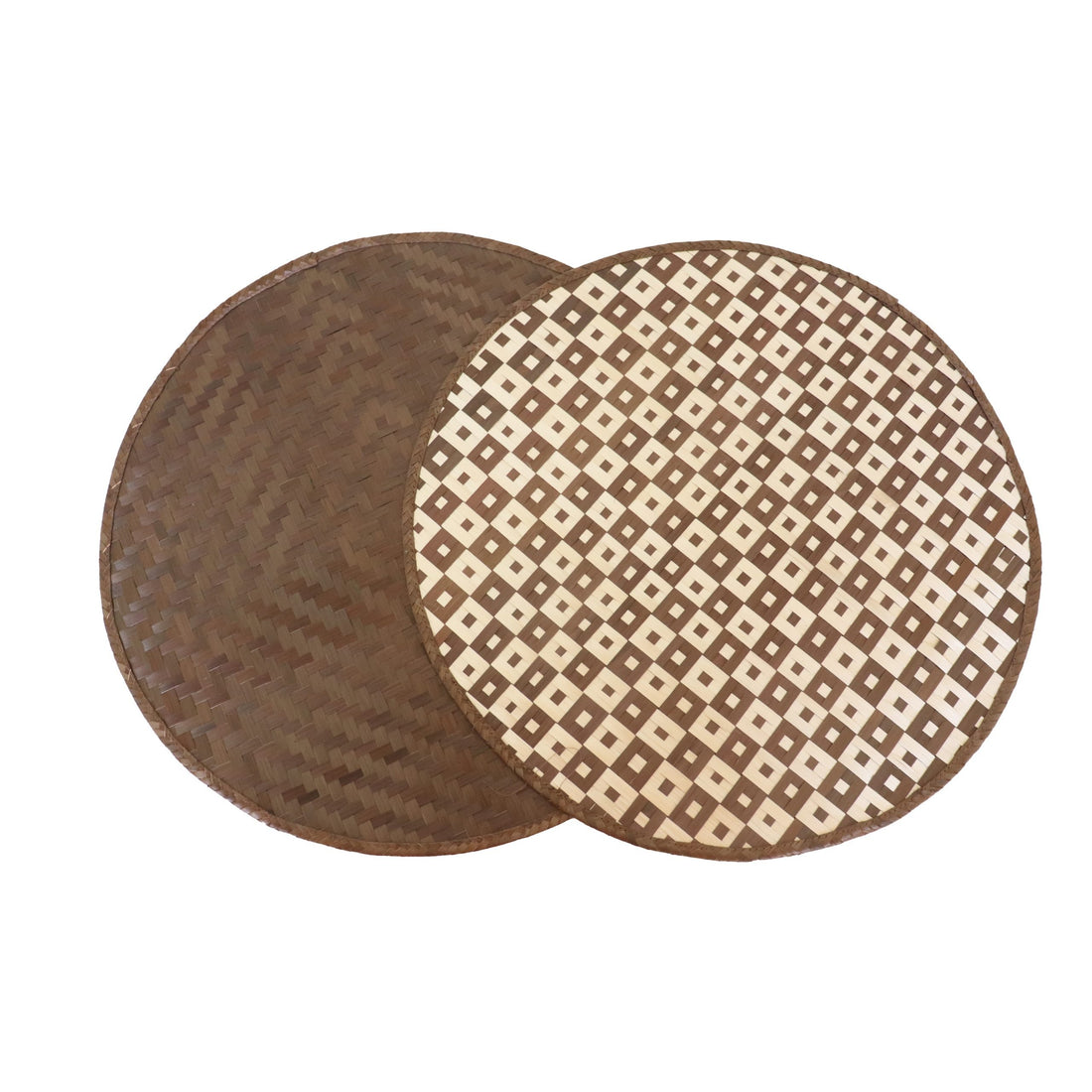 Marsinal Reversible Placemats, Chocolate image 0