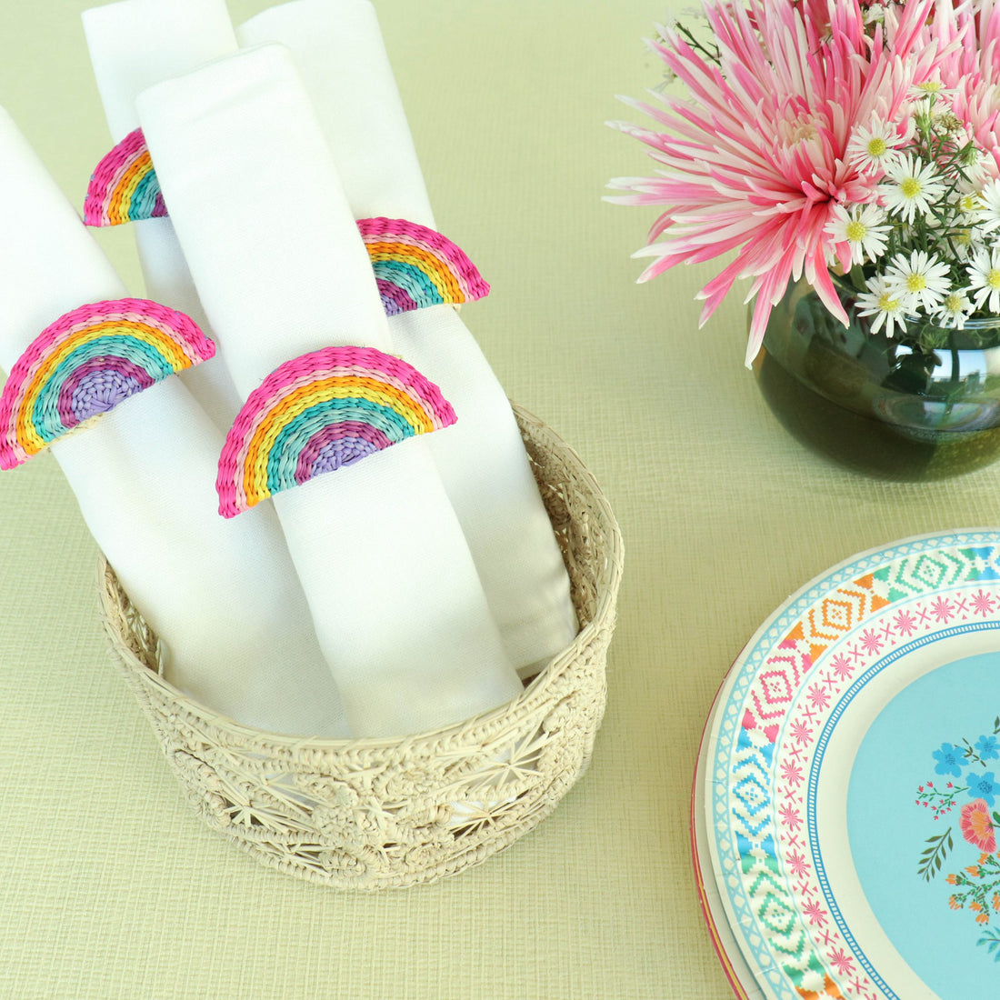 Rainbow Napkin Ring image 0
