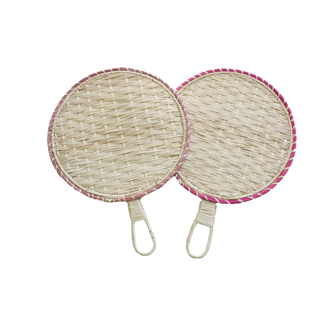 Iraca round fan image 0
