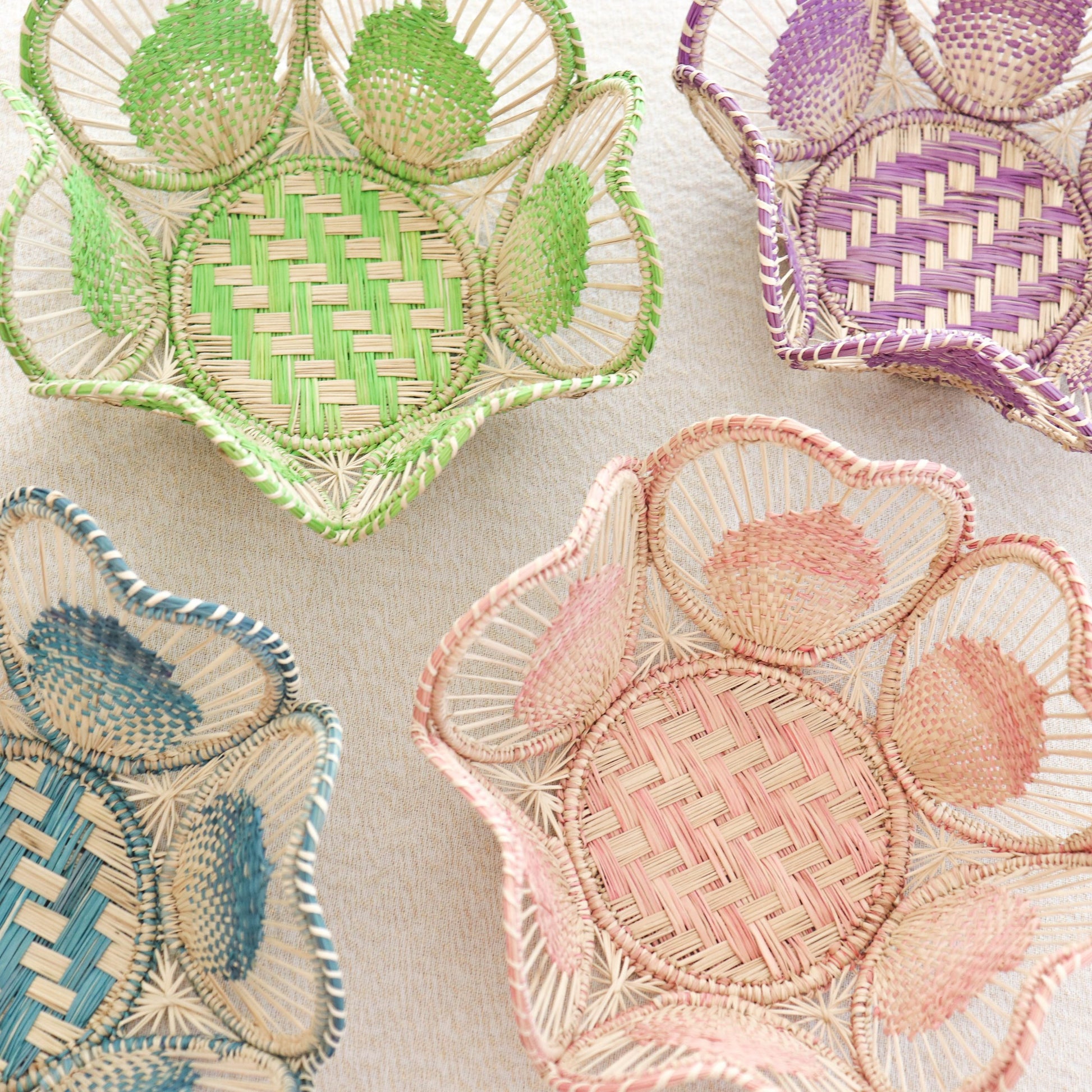Flora Woven Basket image 2