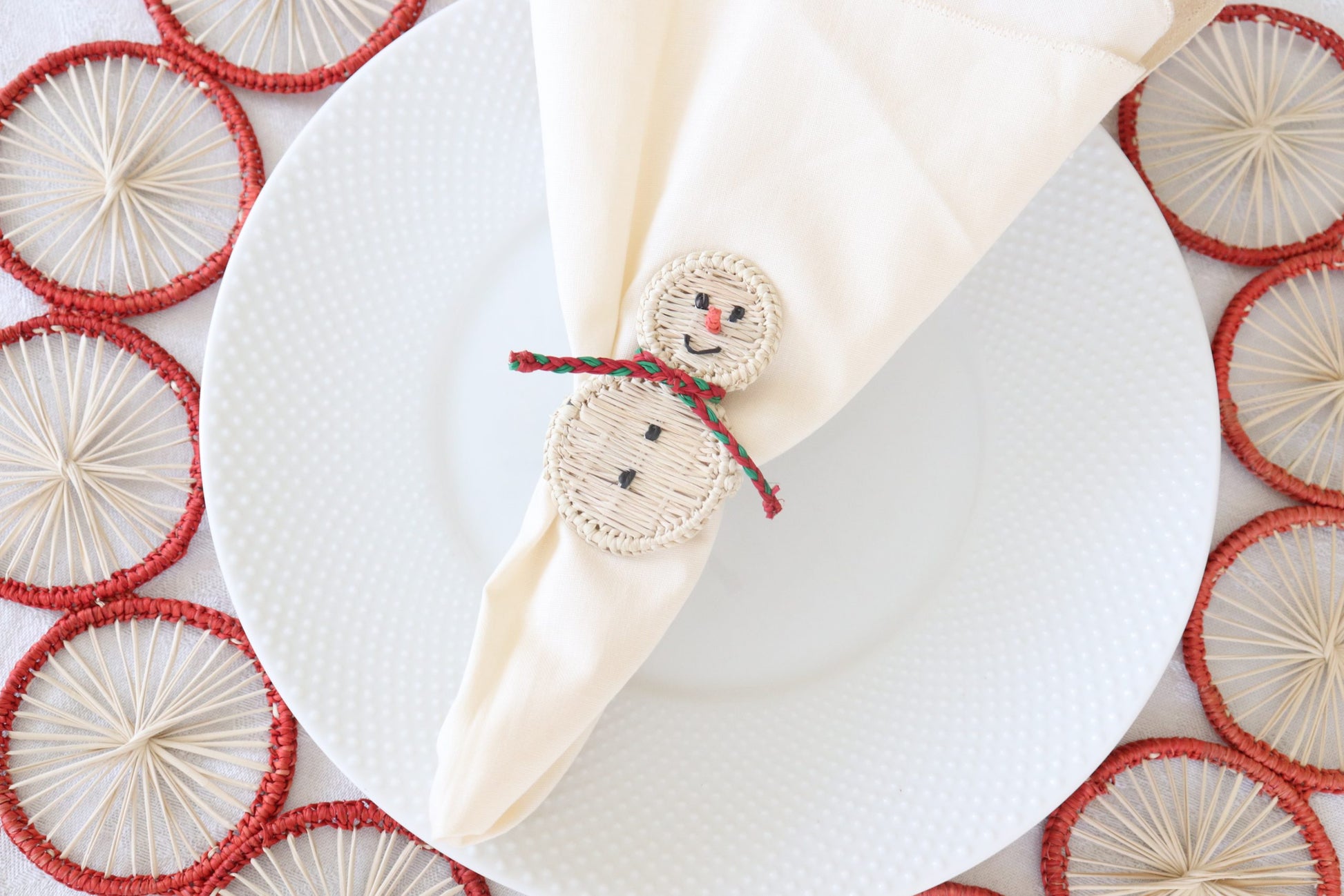 Snowman Napkin Ring image 1