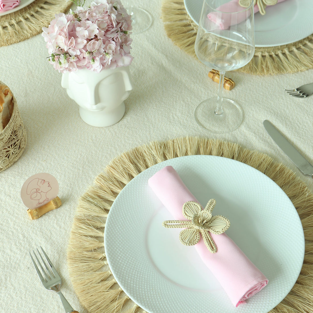 Iraca Fringe Placemats image 0