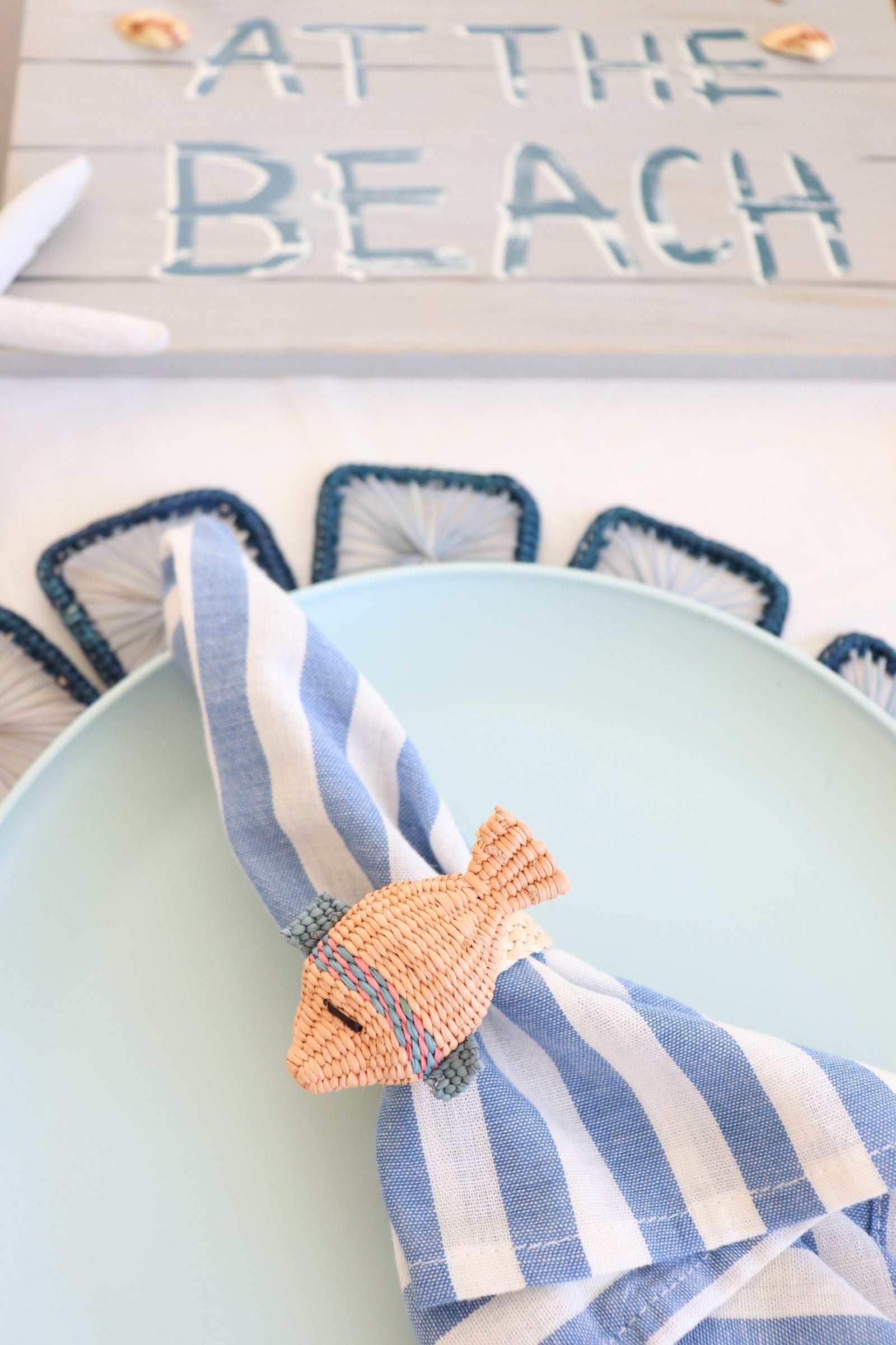 Fish Napkin Ring, Set of 4 image 1