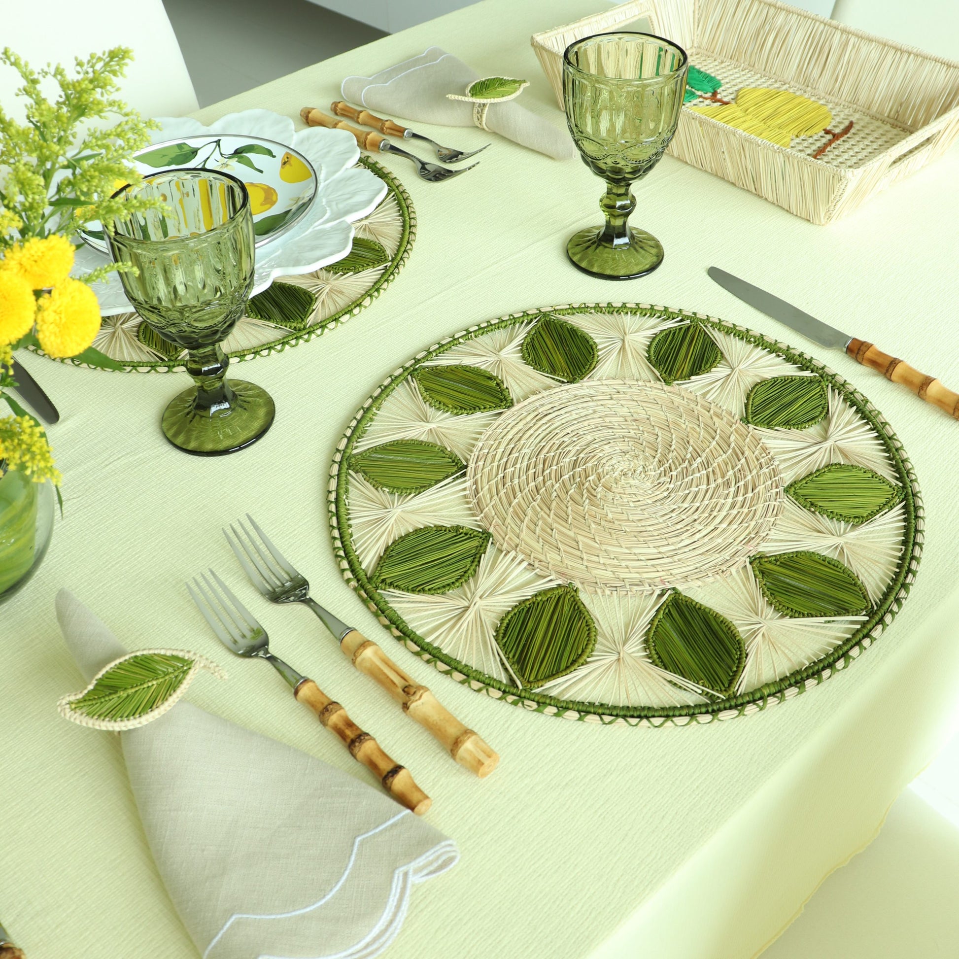 Moroccan Leaves Placemats image 2
