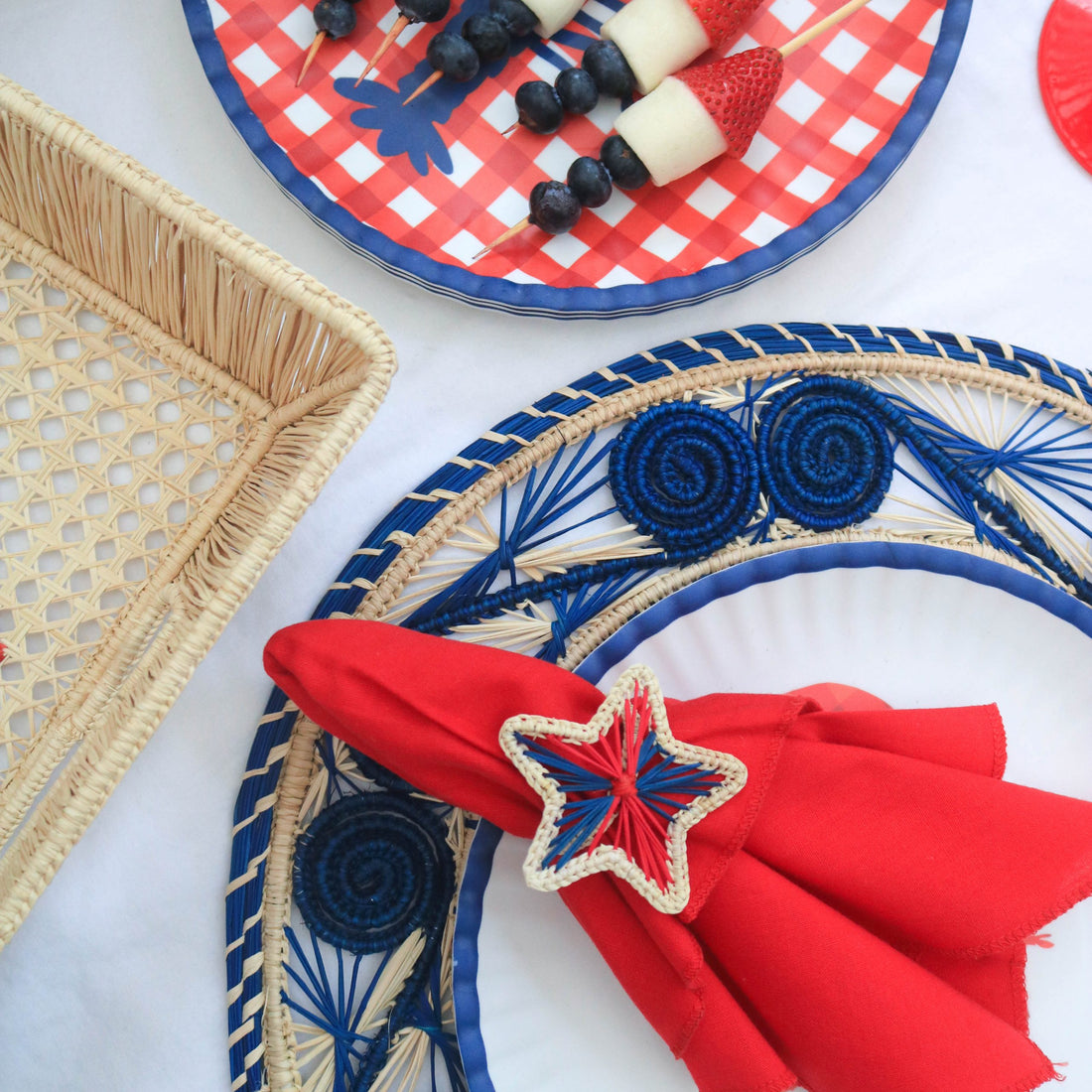 Patriotic Star Napkin Ring image 0
