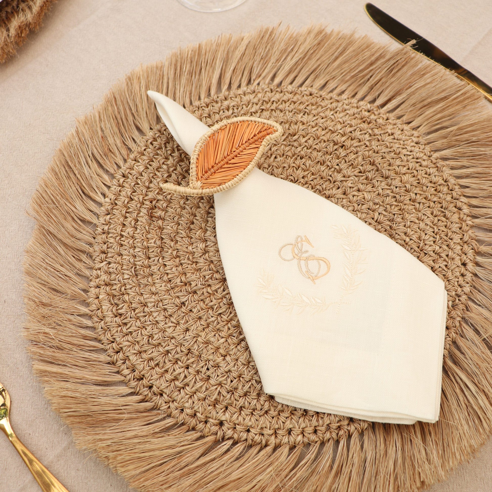 Fique Fringe Placemats image 1