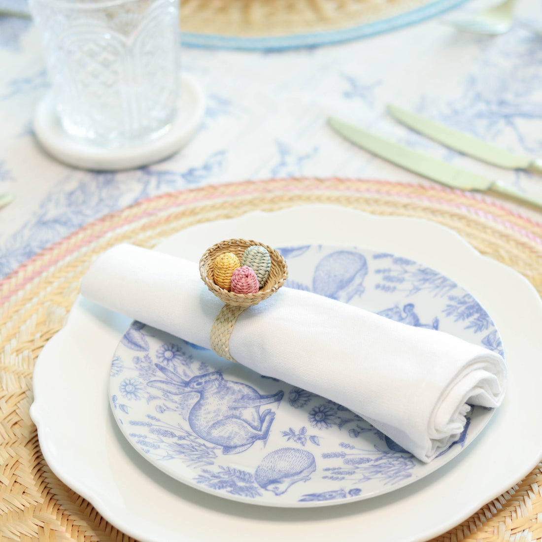 Egg Basket Napkin ring image 0
