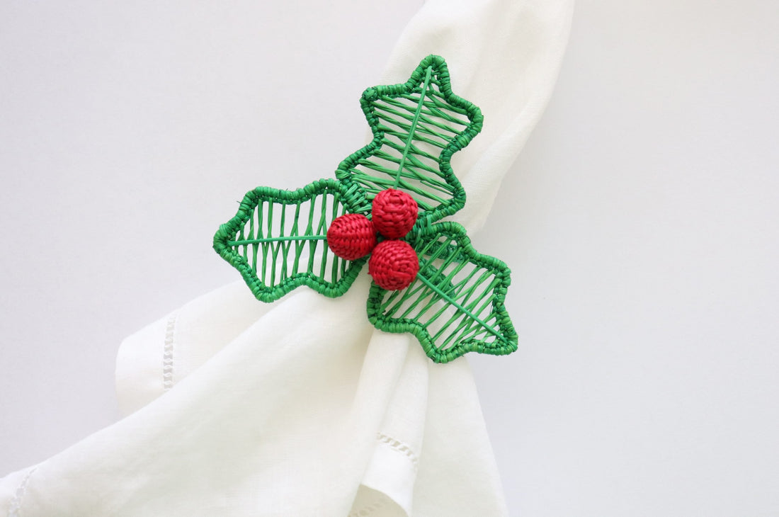 Holly Berry Napkin Ring image 0