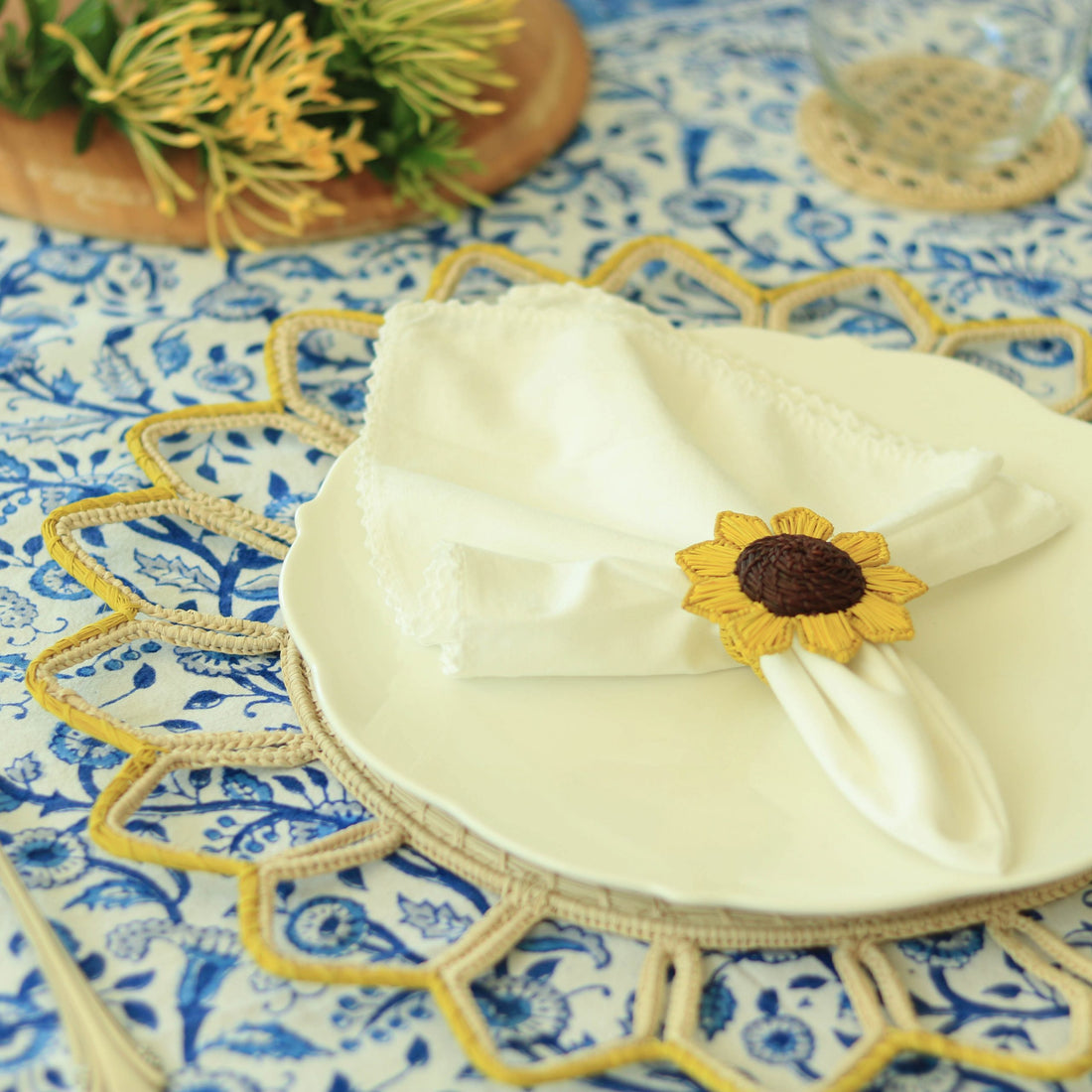 Sunflower Napkin Ring image 0
