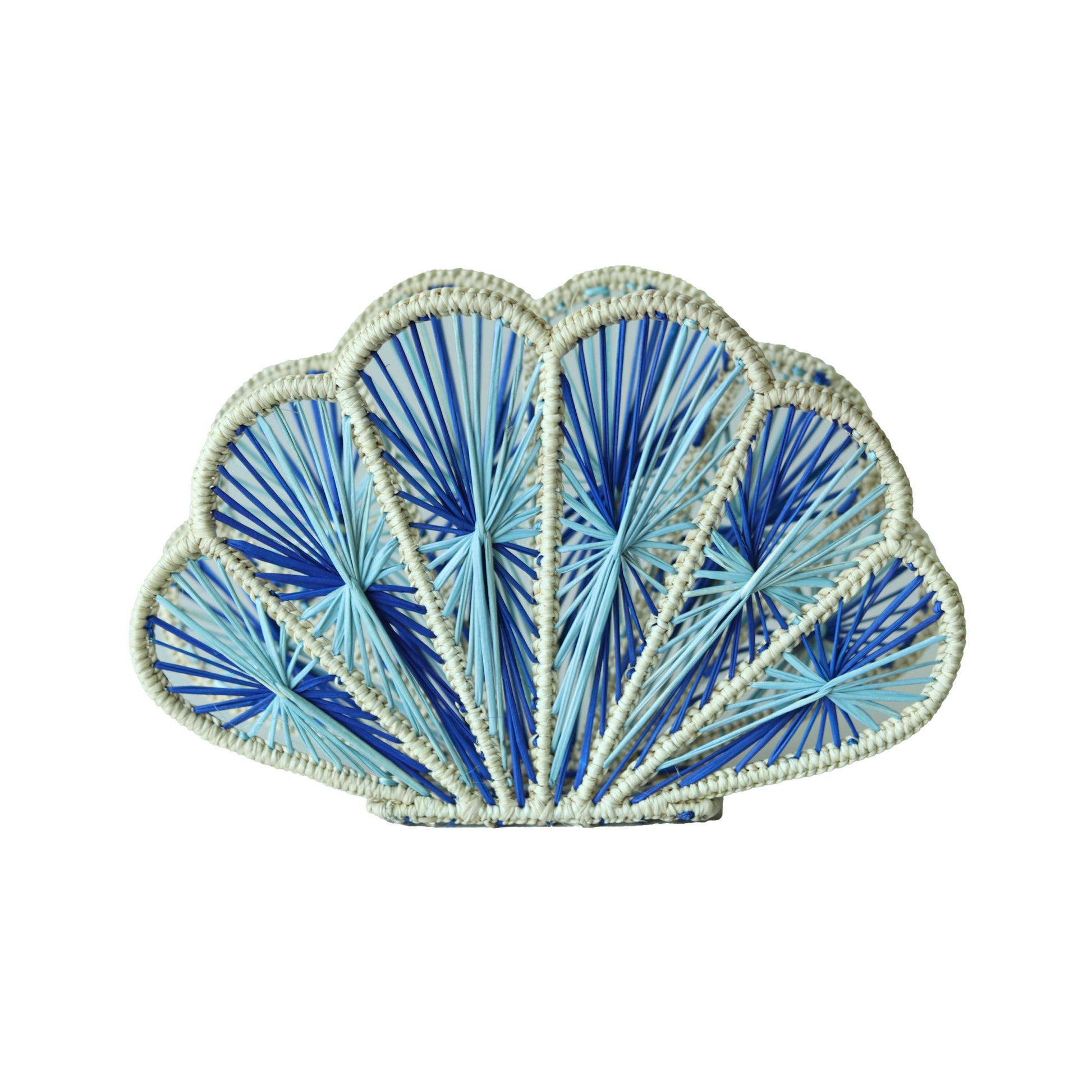 Seashell Napkin Holder - Blue image