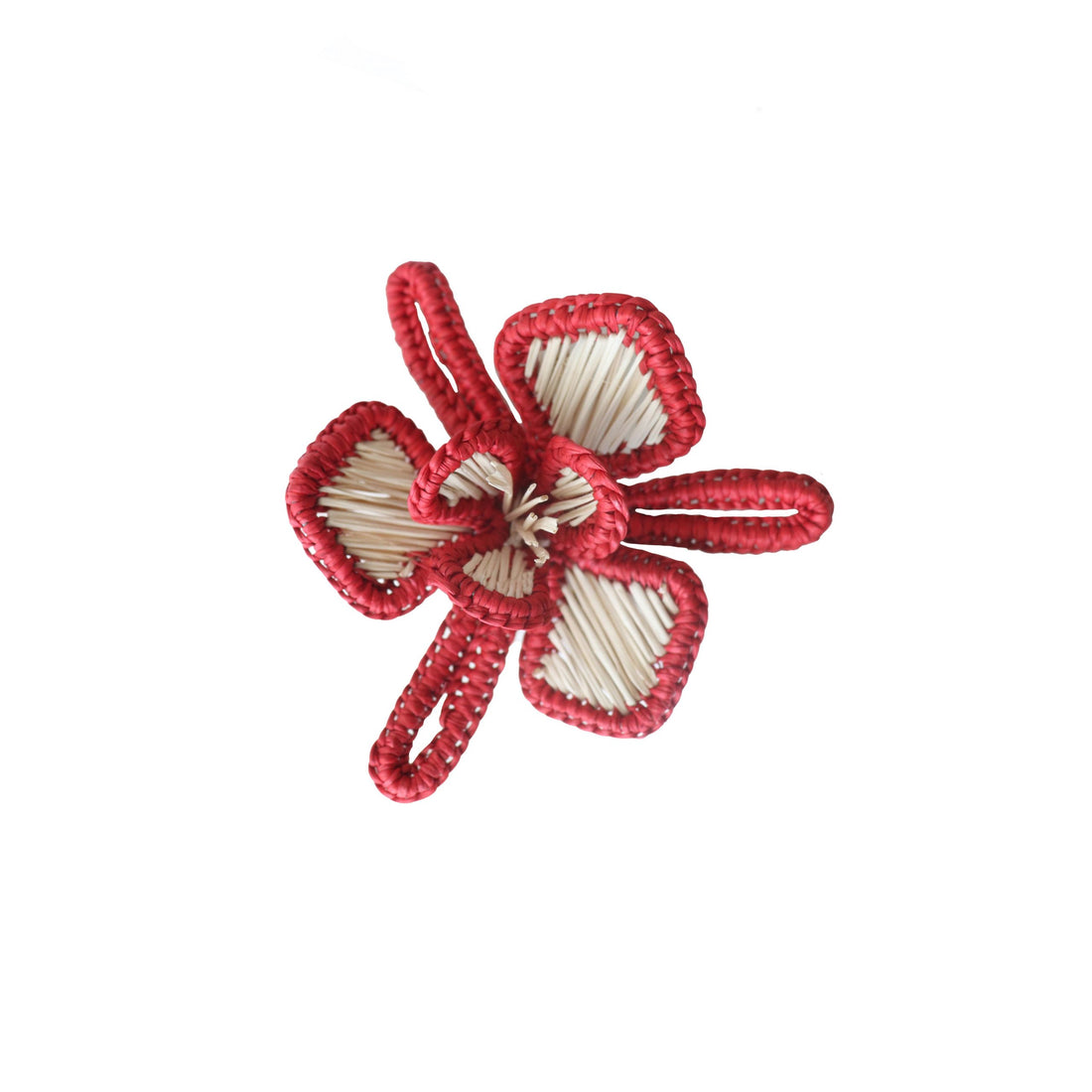 Orchid Colored Trim Napkin Ring image 0