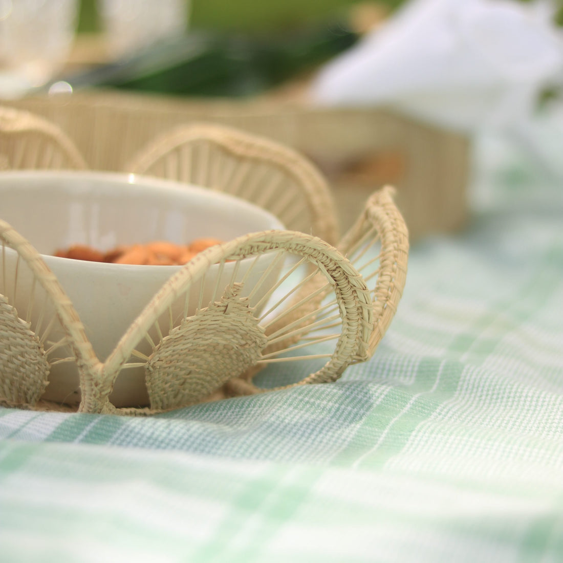 Flora Woven Basket image 0