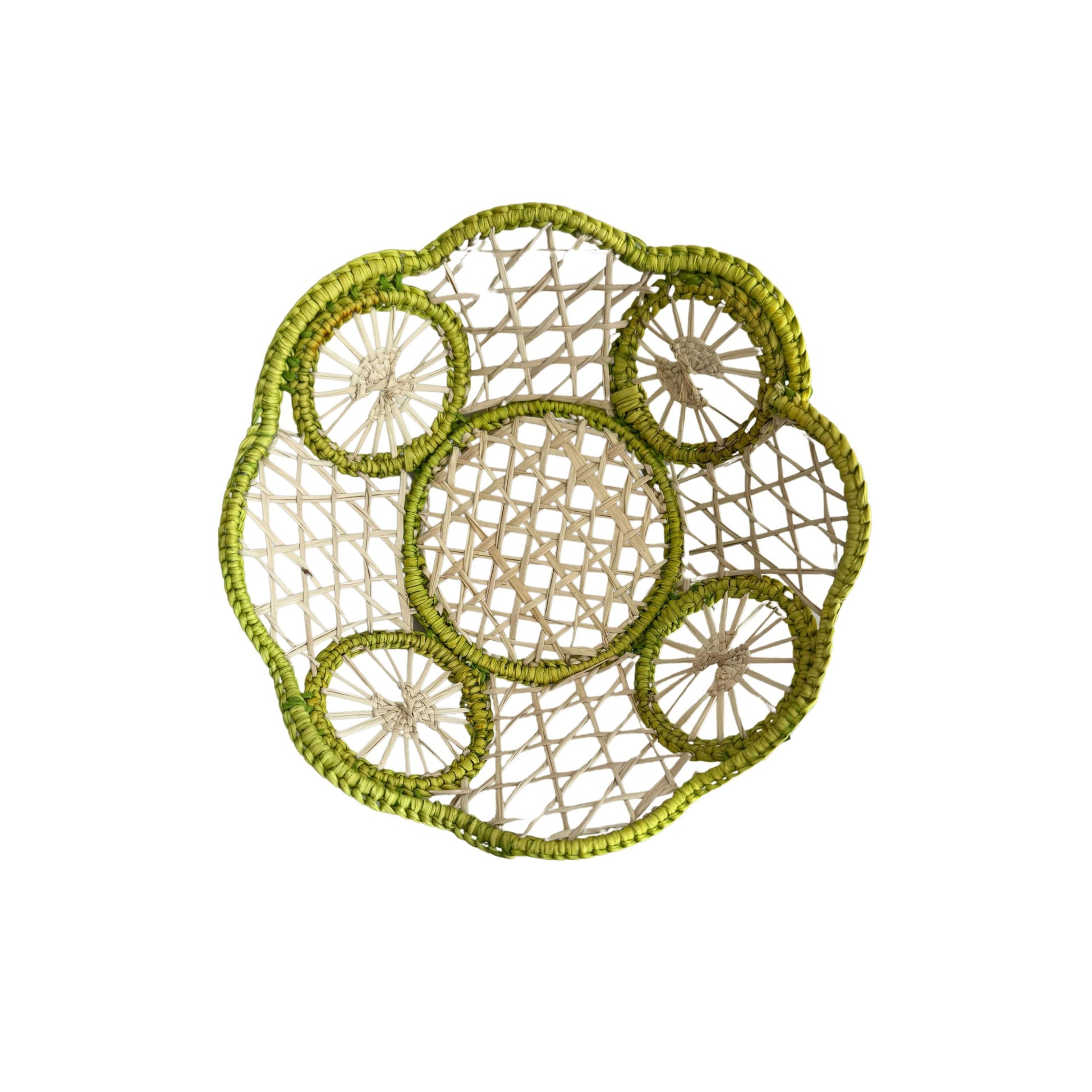Mini basket x 2 - Apple green image