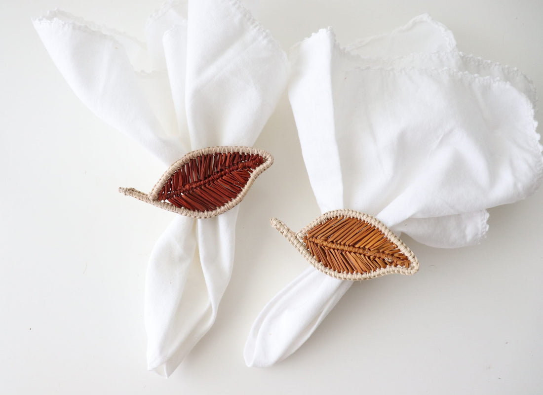Fall Leaf Napkin Ring image 0