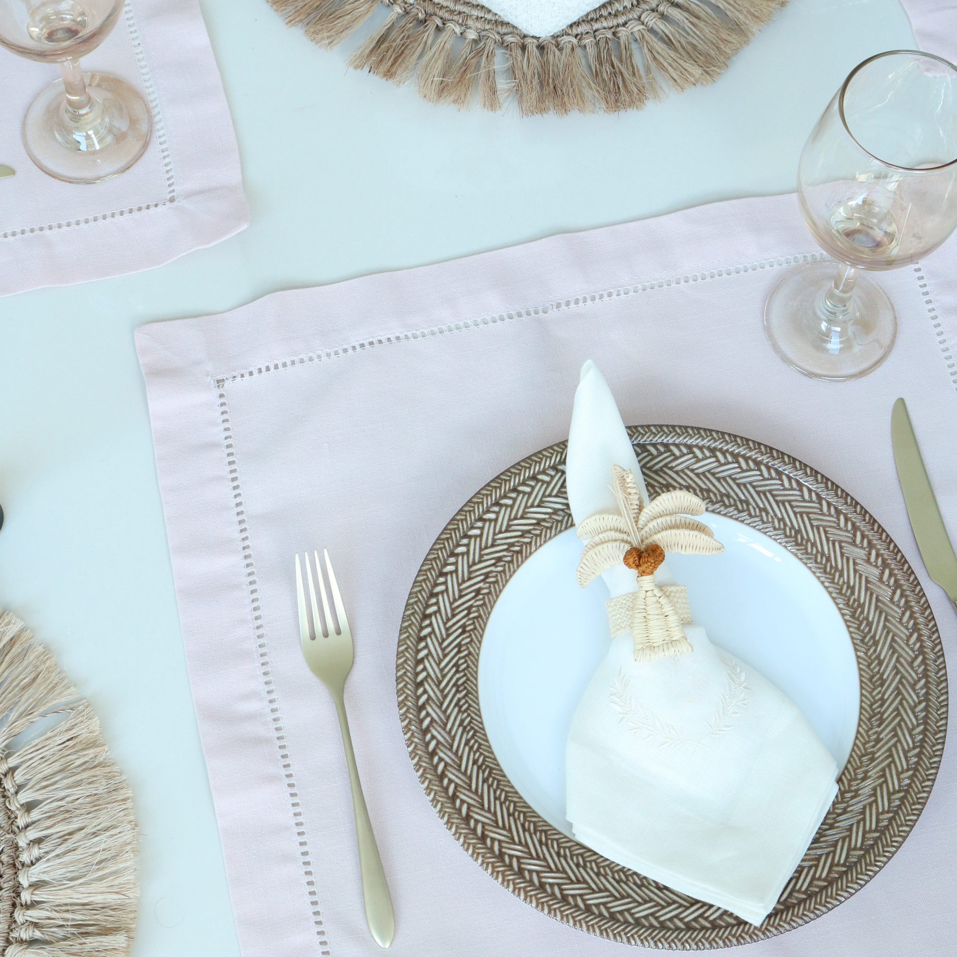 Coconut Tree Napkin Ring x4 image 2
