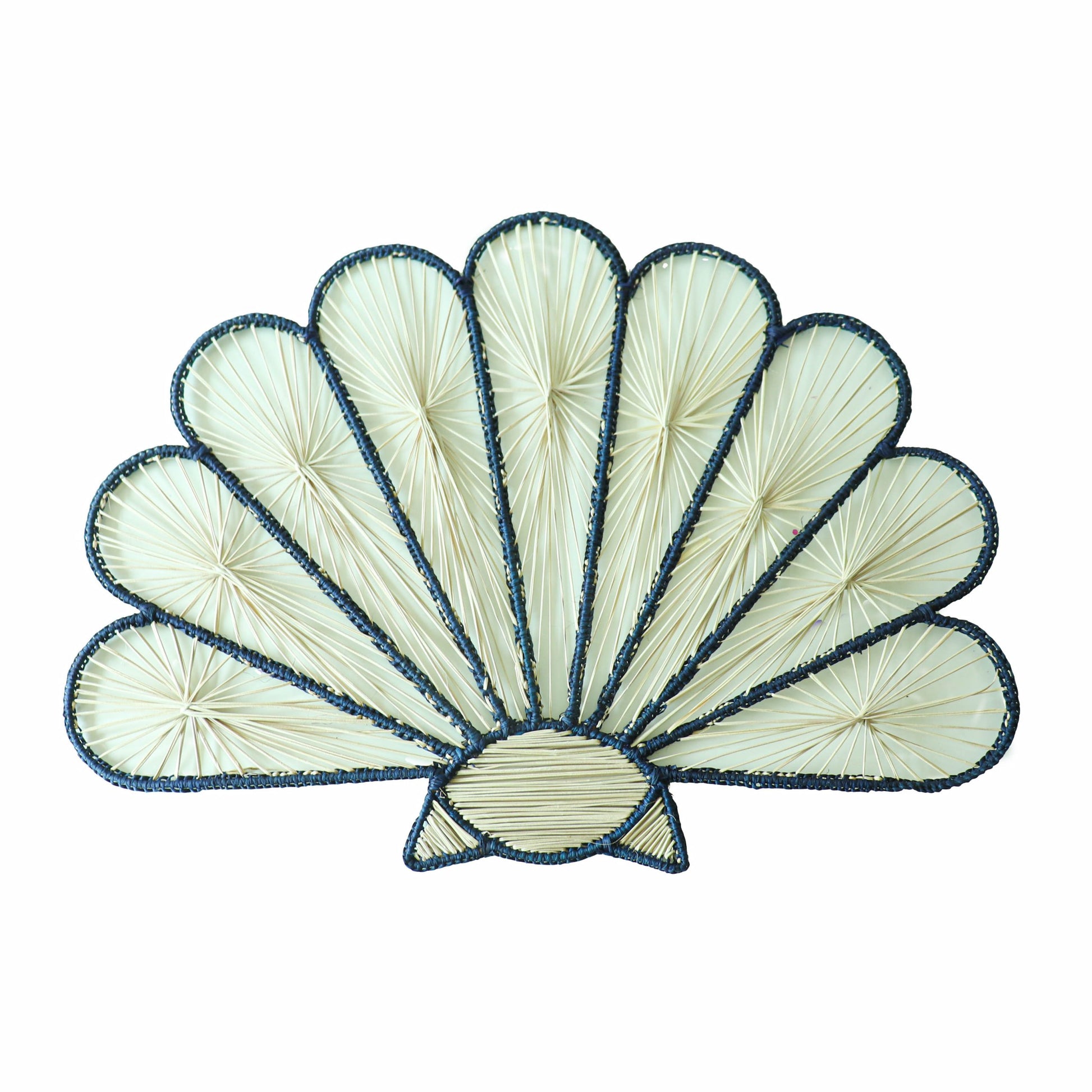 Intricate Seashell Placemat - Navy image
